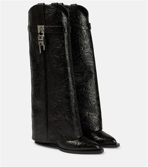 givenchy bob|Givenchy cowboy boots.